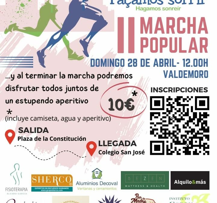 Calentando motores para la II Marcha Façamos Sorrir
